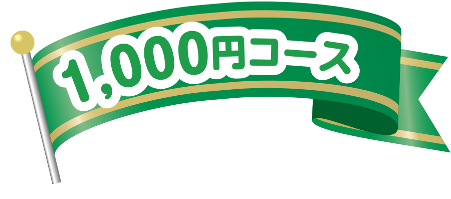 対1,000円コース