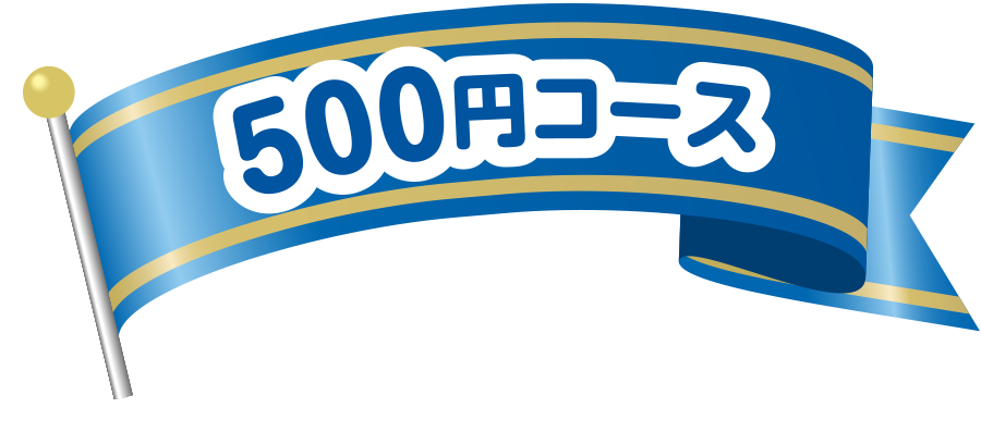 500円コース